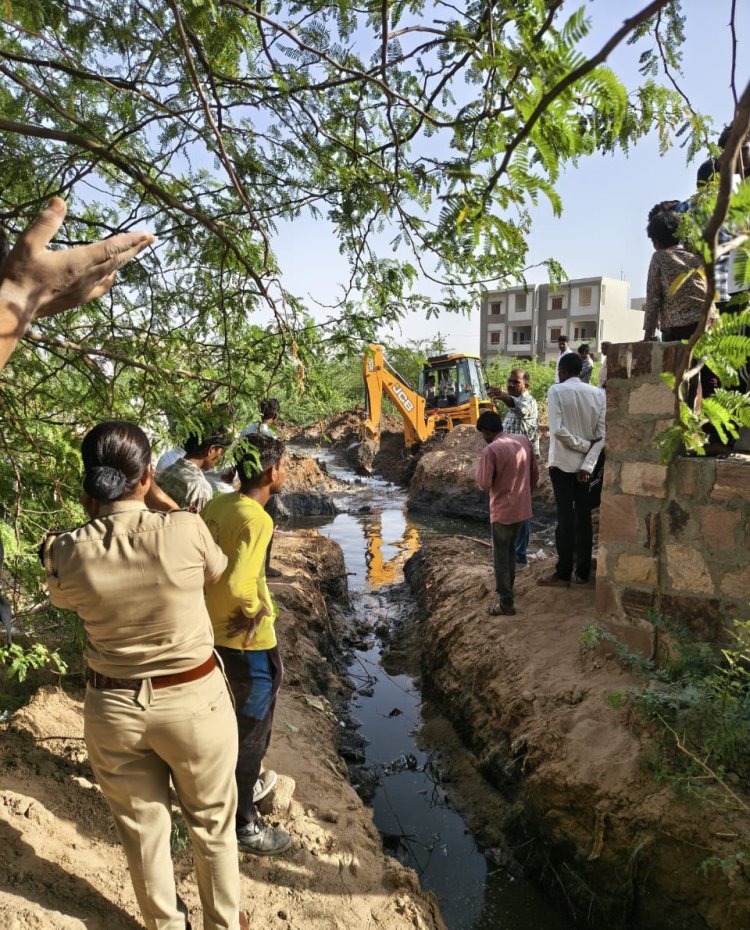 पचपदरा में दर्दनाक हादसा: सीवरेज नाले में डूबने से 3 मासूमों की मौत, गांव में पसरा मातम