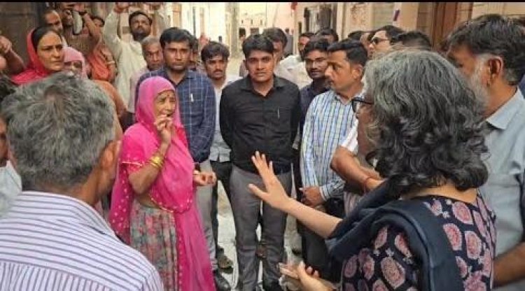 थार के तपते धोरों पर 'सिंघम' और 'एक्शन लेडी' की जुगलबंदी, प्रशासनिक सुस्ती पर कड़ा प्रहार
