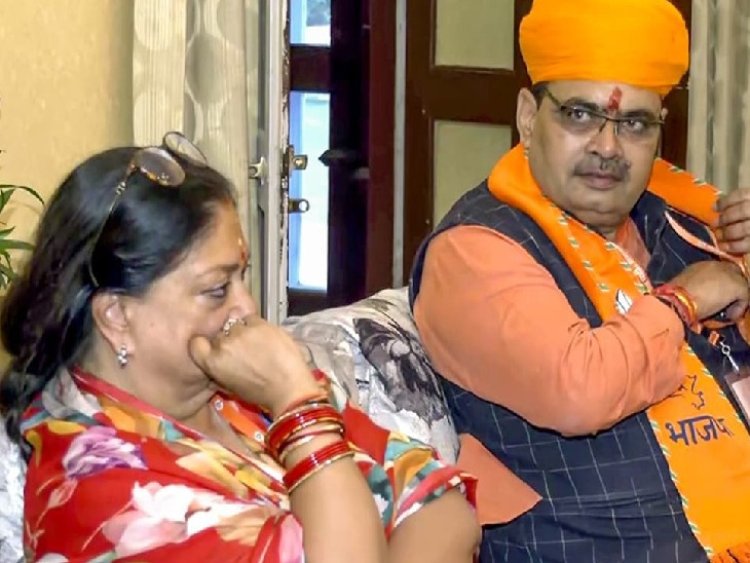 दूरी की तस्वीर या राजनीति का संदेश? भजनलाल-वसुंधरा समीकरण पर उठते सवाल !