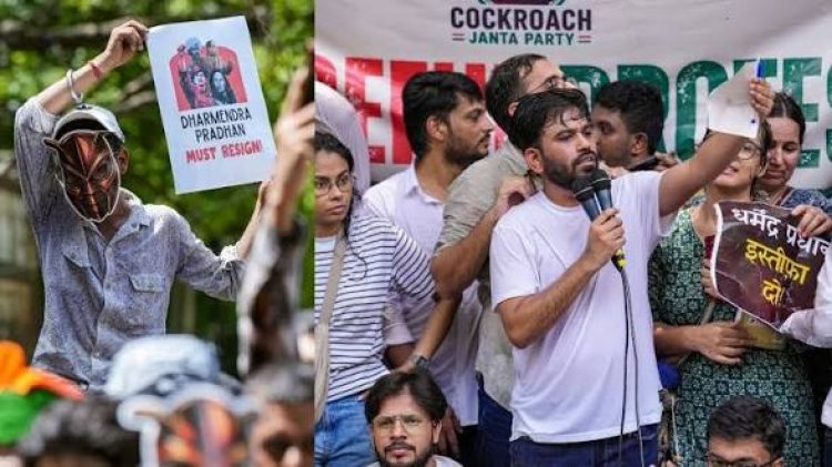 NEET विवाद पर बड़ा विरोध: CJP का प्रदर्शन, अभिजीत दीपके ने की थाली-चम्मच लाने की अपील