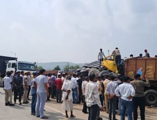 जयपुर-कोटा-बूंदी हाईवे पर भीषण सड़क हादसा, 5 वाहन आपस में भिड़े, 6 घायल; CCTV में कैद हुआ पूरा मंजर