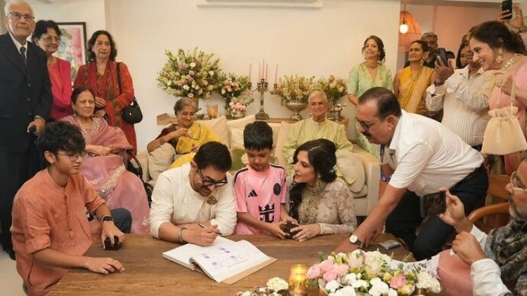 Aamir Khan Wedding: 61 की उम्र में आमिर खान ने गौरी स्प्रैट संग रचाई तीसरी शादी, परिवार और करीबी दोस्तों की मौजूदगी में हुए एक-दूजे के