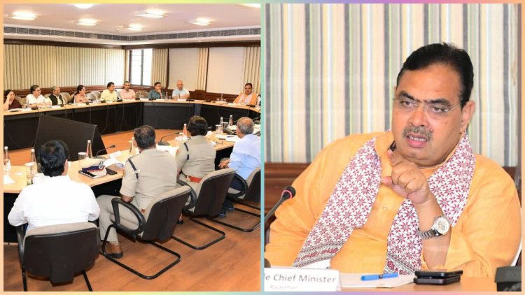 राजस्थान में टैक्स चोरी पर बड़ी कार्रवाई की तैयारी, CM भजनलाल शर्मा ने दिए 10 सख्त निर्देश; पहली तिमाही में ₹33,969 करोड़ का रिकॉर्ड राजस्व