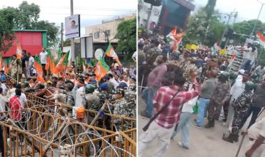 Jharkhand Bandh: छात्रों पर लाठीचार्ज के खिलाफ BJP का झारखंड बंद, रांची से पलामू तक सड़कों पर प्रदर्शन