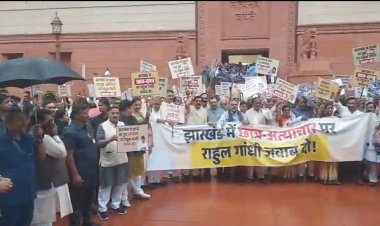 संसद परिसर में प्रियंका गांधी और BJP सांसद आमने-सामने, राहुल गांधी को लेकर नारेबाजी पर दिया जवाब
