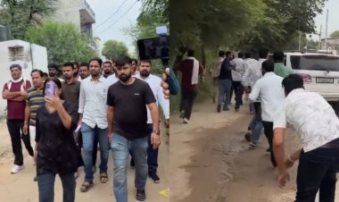 CJP-ग्रामीण भिड़े तो 24 घंटे में बदली स्कूल की जगह! 50 मीटर दूर पहुंची क्लास, FIR के बाद गरमाया विवाद