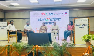 खेलो इंडिया संवाद में कॉमनवेल्थ पदक विजेता यशवीर सिंह ने युवाओं को किया प्रेरित