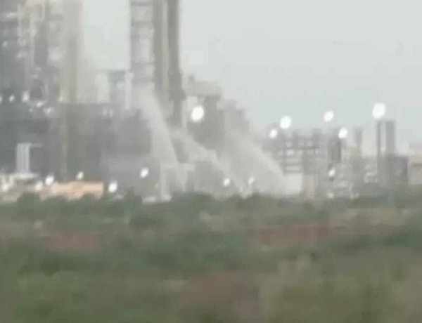 बालोतरा की HPCL रिफाइनरी में फिर लगी आग, CDU यूनिट में ऑयल रिसाव के बाद भड़की लपटें 