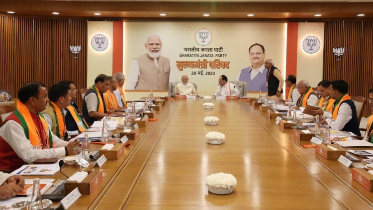 BJP की नई राष्ट्रीय टीम की पहली बैठक, मिशन 2027 पर बड़ा मंथन; 65 पदाधिकारियों को मिलेगी जिम्मेदारी