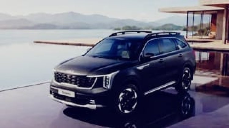 Kia Sorento: भारत में जल्द होगी लॉन्च, 30-इंच कर्व्ड डिस्प्ले और हाइब्रिड इंजन से लैस होगी SUV