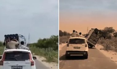 नागौर में DJ स्टंट पड़ा भारी: जुलूस के दौरान गिरे दो कैमरामैन, एक ने इलाज के दौरान तोड़ा दम
