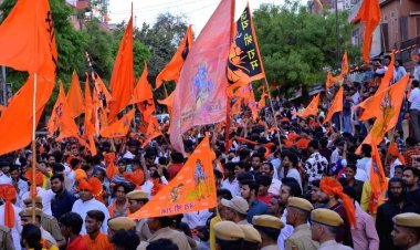 जयपुर में आज शोभायात्रा, परकोटा रहेगा हाई अलर्ट पर; शाम 4 बजे से पार्किंग बंद, कई रास्तों पर ट्रैफिक डायवर्ट