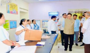 जोधपुर में मुख्य सचिव वी. श्रीनिवास का निरीक्षण: उम्मेद अस्पताल से हाईकोर्ट तक व्यवस्थाओं की जांच, अधिकारियों को दिए निर्देश