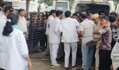 मंदिर दर्शन को निकले परिवार पर टूटा कहर, पानी से भरे गड्ढे में पलटी ईको वैन; 3 बच्चों समेत 4 की मौत