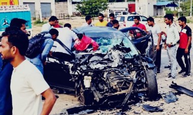 Rajasthan Road Accident: डंपर और कार की आमने-सामने भिड़ंत, पति-पत्नी-बेटी समेत 4 की मौत