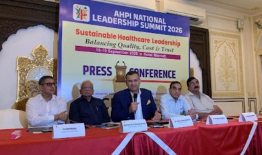 जयपुर में 18-19 सितंबर को जुटेंगे देशभर के हेल्थकेयर लीडर्स, AHPI समिट में गुणवत्ता से लेकर मरीजों के भरोसे तक पर मंथन