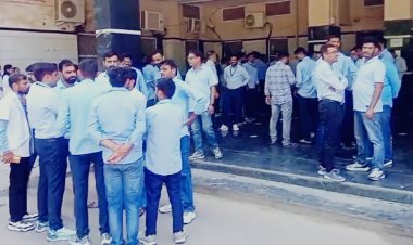 बीकानेर PBM में कार्मिक से मारपीट पर बवाल, नर्सिंग स्टाफ ने किया कार्य बहिष्कार