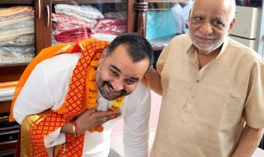 दादा-पिता के बाद अब पोता बना चेयरमैन, नाथद्वारा में परेश सोनी की राजनीतिक विरासत