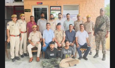 जोधपुर के दो कारोबारियों को निशाना बनाने की साजिश, लॉरेंस गैंग के दो शार्पशूटर गिरफ्तार