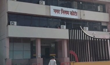 कोटा नगर निगम के बाहर हाई अलर्ट, बैरिकेडिंग से घेरा इलाका; बस से पहुंचेंगे बीजेपी पार्षद