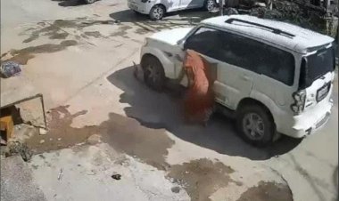 सांचौर में मां की आंखों के सामने हादसा, 3 साल के मासूम की मौत; CCTV में कैद हुई पूरी घटना
