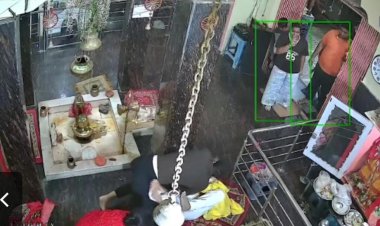 जयपुर के शिव मंदिर में पुजारी से मारपीट का आरोप, बच्चों को पाठ कराने पर हुआ विवाद; CCTV में कैद पूरी घटना