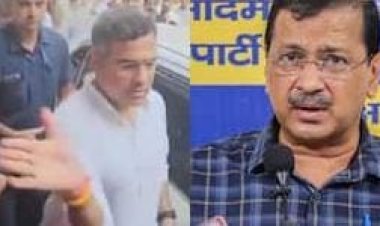 सड़क निरीक्षण के दौरान युवक को थप्पड़ मारने का आरोप, प्रवेश वर्मा पर केजरीवाल ने की गिरफ्तारी की मांग