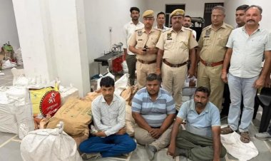 नकली घी की पैकिंग का खेल, सरस समेत 4 ब्रांड के नाम पर 61 हजार से ज्यादा कार्टन बरामद; 3 गिरफ्तार