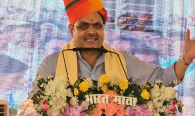 बाड़मेर में CM भजनलाल शर्मा बोले- राजस्थान अब बिजली खरीदने नहीं, दूसरे राज्यों को बिजली देने वाला बना