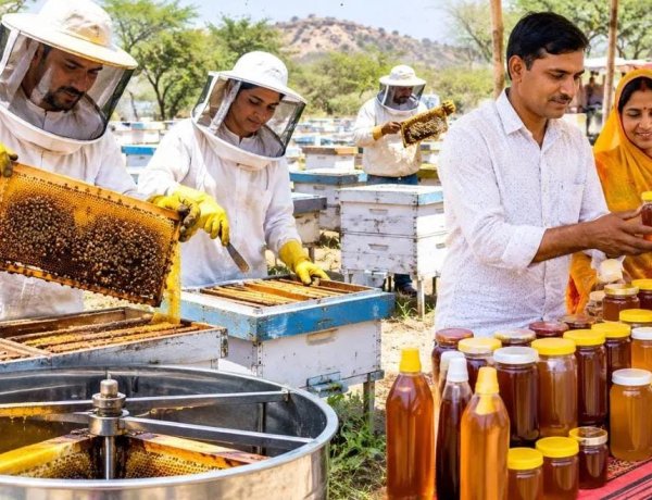 Rajasthan: 17.5 करोड़ रुपए से भरतपुर और टोंक में बनेंगे मधुमक्खी पालन एक्सीलेंस सेंटर, युवाओं को मिलेगा प्रशिक्षण