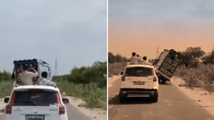 नागौर में DJ स्टंट पड़ा भारी: जुलूस के दौरान गिरे दो कैमरामैन, एक ने इलाज के दौरान तोड़ा दम