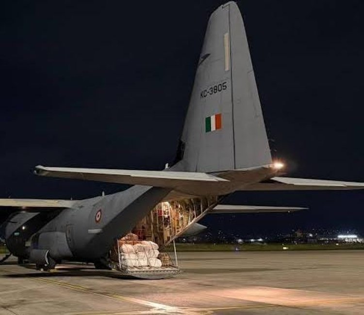 नेपाल की तबाही में भारत बना मददगार, 21.5 टन राहत सामग्री लेकर पहुंचे दो और C-130J विमान