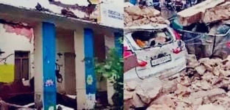अजमेर-डीग में स्कूलों के हिस्से ढहे, मंत्री चुनाव प्रचार में व्यस्त! शिक्षा विभाग की सक्रियता पर भी सवाल