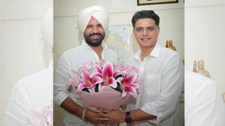 पंजाब प्रभारी बनने के बाद सचिन पायलट से मिले PCC चीफ राजा वड़िंग, चुनावी रणनीति पर हुई चर्चा
