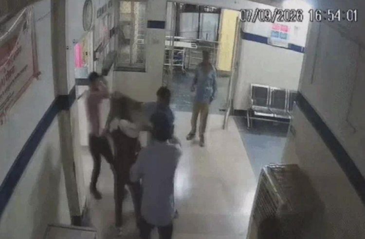 Udaipur News: CHC में नर्सिंग ऑफिसर्स से मारपीट, घायलों के 4 अटेंडेंट पर आरोप; CCTV में कैद हुई घटना