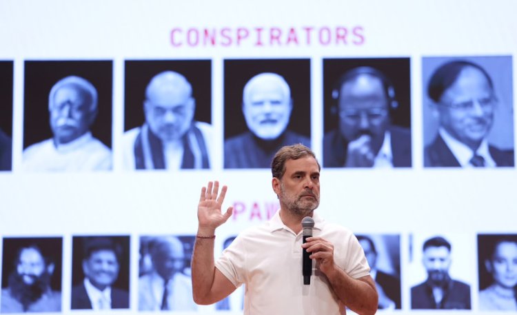 EC विवाद में राहुल गांधी का बड़ा हमला, PM मोदी-शाह पर साजिश का आरोप; CEC ज्ञानेश कुमार से इस्तीफे की मांग