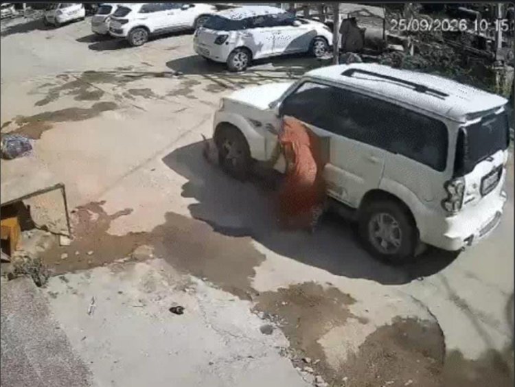 सांचौर में मां की आंखों के सामने हादसा, 3 साल के मासूम की मौत; CCTV में कैद हुई पूरी घटना