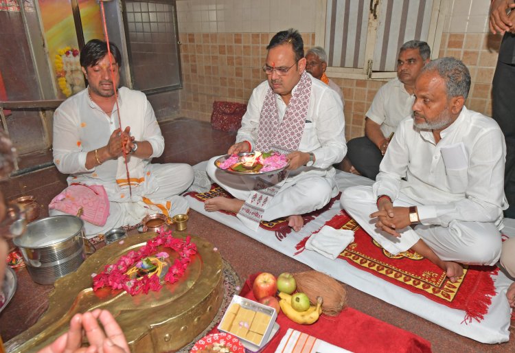 प्रतापगढ़ पहुंचे CM भजनलाल शर्मा, 924 करोड़ के 1452 विकास कार्यों का लोकार्पण-शिलान्यास; उदयपुर में भी कार्यक्रम