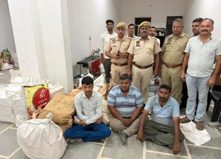 नकली घी की पैकिंग का खेल, सरस समेत 4 ब्रांड के नाम पर 61 हजार से ज्यादा कार्टन बरामद; 3 गिरफ्तार