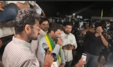 श्रीगंगानगर में कचरा प्लांट पर बवाल, बेनीवाल समर्थकों ने NH-62 रोका; रात 2 बजे बनी सहमति