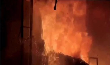 मेडिकल शॉप में लगी भीषण आग, 8 लाख की दवाइयां और उपकरण जलकर खाक