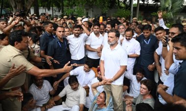 लंच के बाद फिर मार्च की तैयारी? राहुल गांधी EC दफ्तर जा सकते हैं