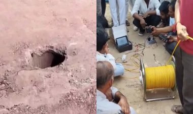 फलोदी बोरवेल हादसा: 640 फीट गहराई में फंसा 9 साल का भोमाराम, कैमरे में नहीं दिख रहा मूवमेंट