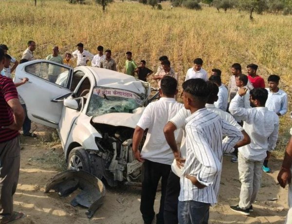 बाड़मेर में दर्दनाक हादसा: 2 दिन के नवजात समेत पति-पत्नी की मौत, मदद के बजाय वीडियो बनाते रहे लोग