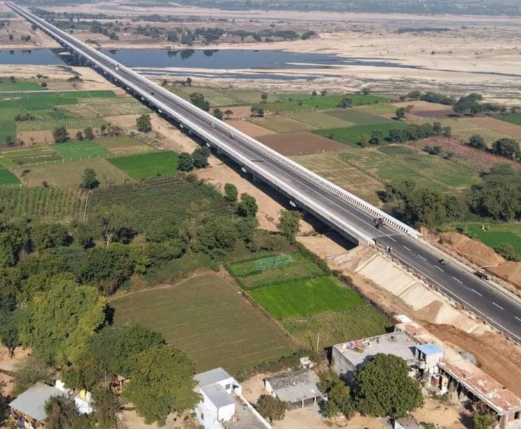 राजस्थान का सबसे लंबा हाई-लेवल ब्रिज तैयार, 134 करोड़ की लागत से बना 3.34 KM लंबा पुल