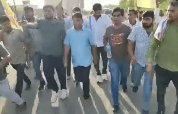 खाद संकट पर नरेश मीणा का जयपुर कूच: बारां से पैदल यात्रा शुरू, बोले- सभी किसानों को खाद मिलने तक नहीं रुकेगा आंदोलन