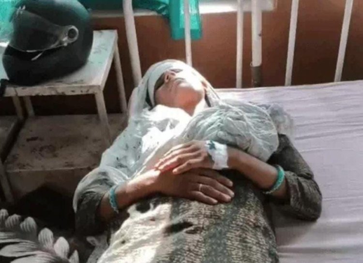 अलवर में बहू पर लाठी-फरसे से हमला, बचाने आए पति को भी पीटा; महिला गंभीर