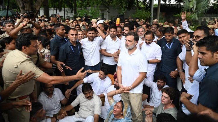 लंच के बाद फिर मार्च की तैयारी? राहुल गांधी EC दफ्तर जा सकते हैं