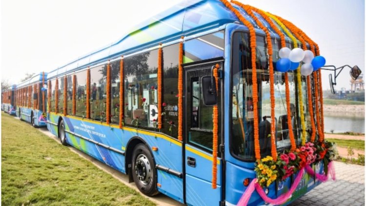 जयपुर में ट्रांसपोर्ट नगर से खिरणी फाटक रूट पर बुधवार से दौड़ेंगी 12 मीटर की इलेक्ट्रिक बसें