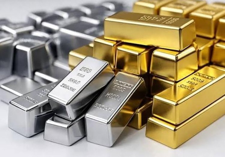 सोना-चांदी की कीमतों में गिरावट, जानें 24K, 22K गोल्ड और चांदी का भाव